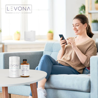 Levona Scent Sea Water Essential Oil for Diffusers – 500 ml