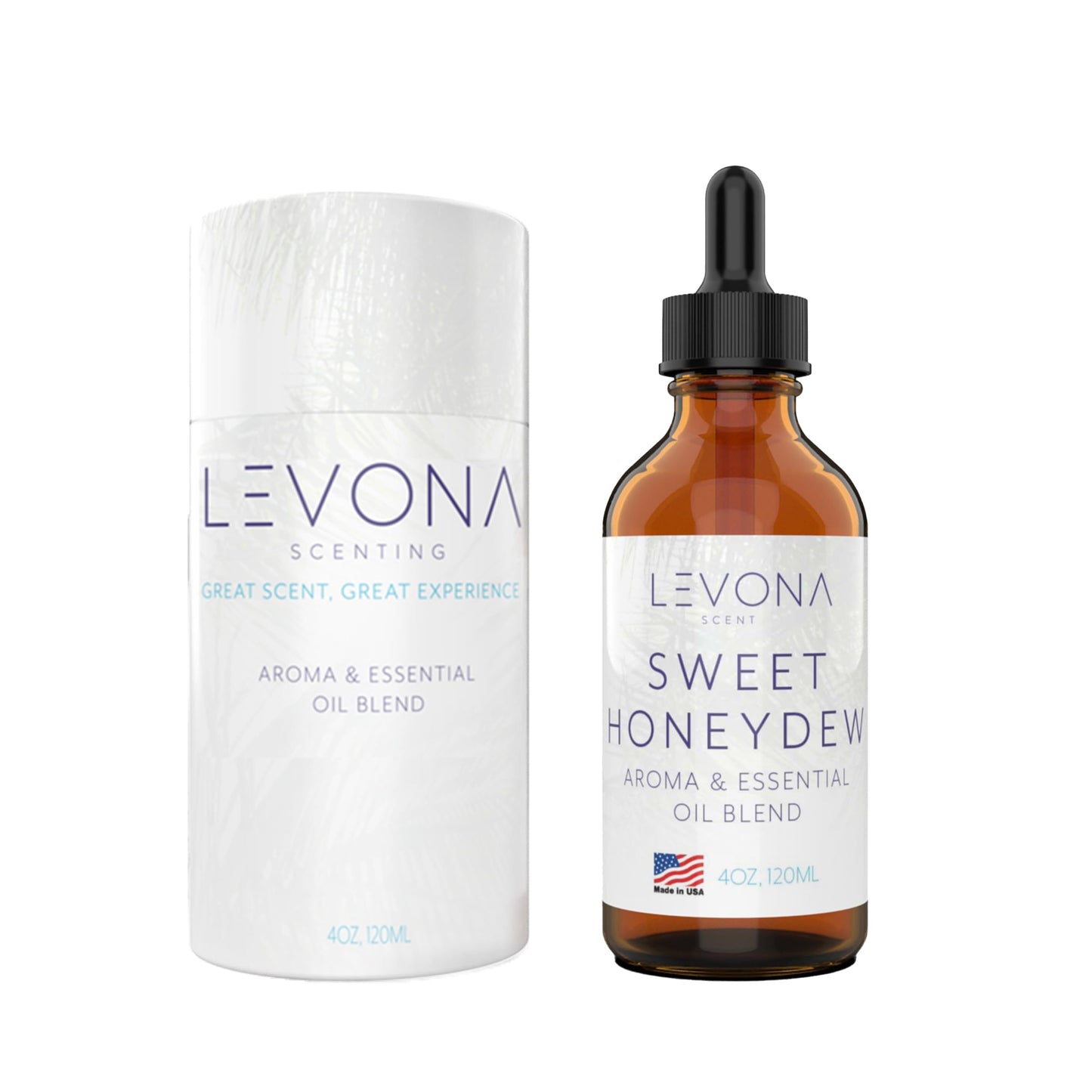 Levona Scent Oil Diffuser Essential Oils: Sweet Honeydew – 120 Ml | Luxury Home Fragrance