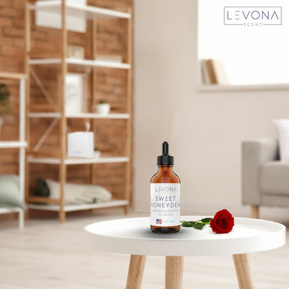 Levona Scent Oil Diffuser Essential Oils: Sweet Honeydew – 120 Ml | Luxury Home Fragrance