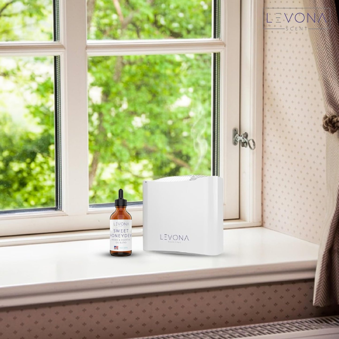 Levona Scent Oil Diffuser Essential Oils: Sweet Honeydew – 120 Ml | Luxury Home Fragrance