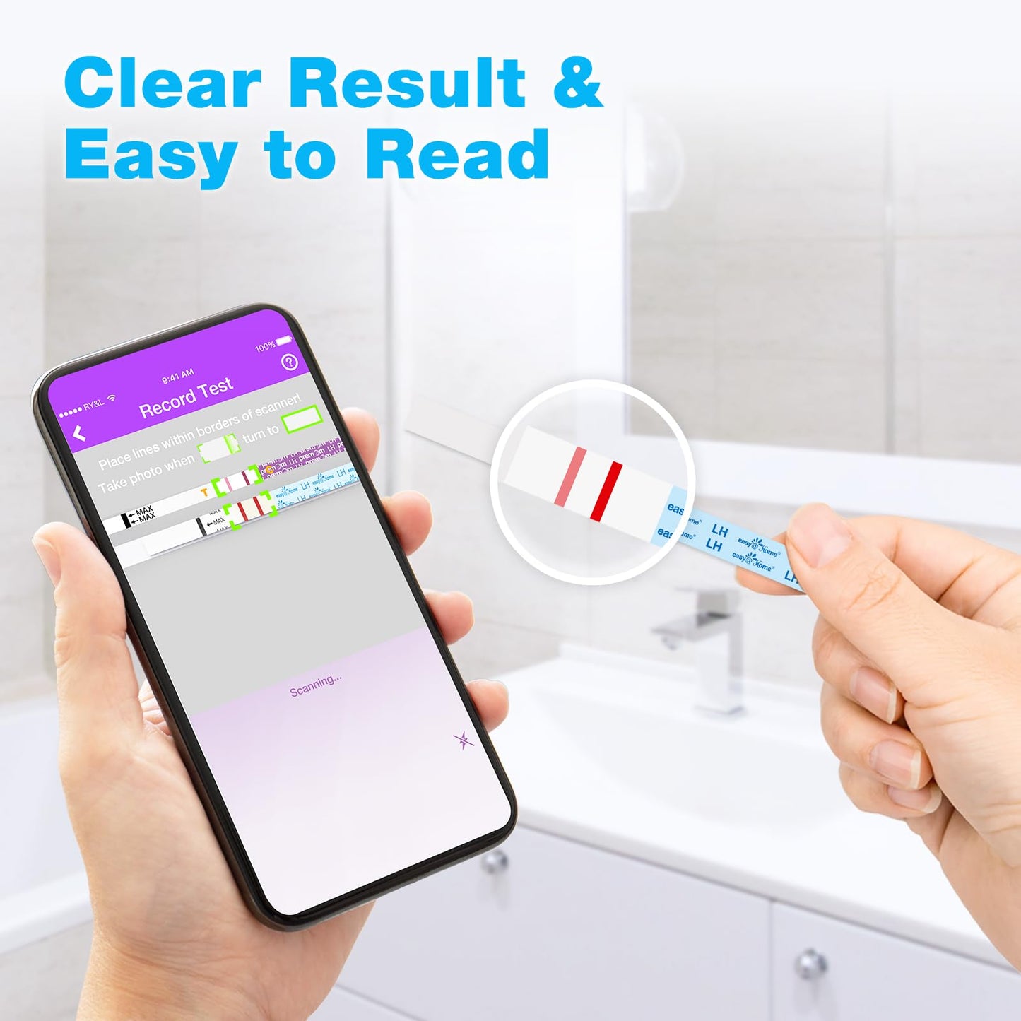 Easy@Home Ovulation Test Strips (50-Pack) – FSA Eligible | Premom Kit
