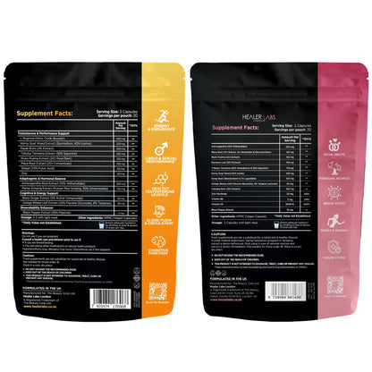 Libido Her & Libido Him Healer Labs London