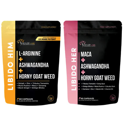Libido Her & Libido Him Healer Labs London
