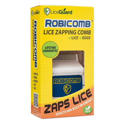 LiceGuard RobiComb Electronic Lice Comb – Gentle Zapping Treatment