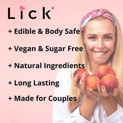 Peach Flavored Massage Oil - Edible, Nourishing & Warming 4oz