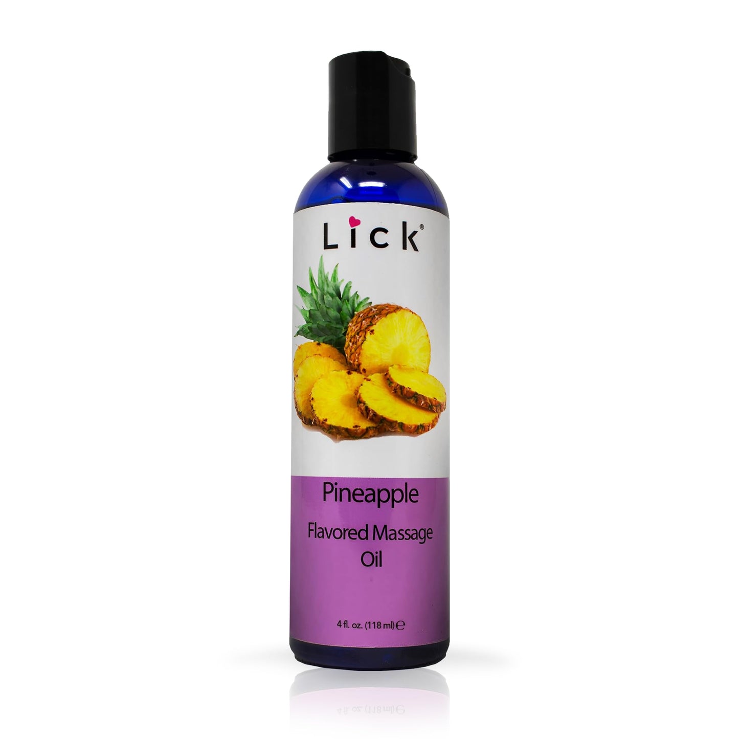Pineapple Flavored Massage Oil with Vitamin E – Edible, Coconut & Almond