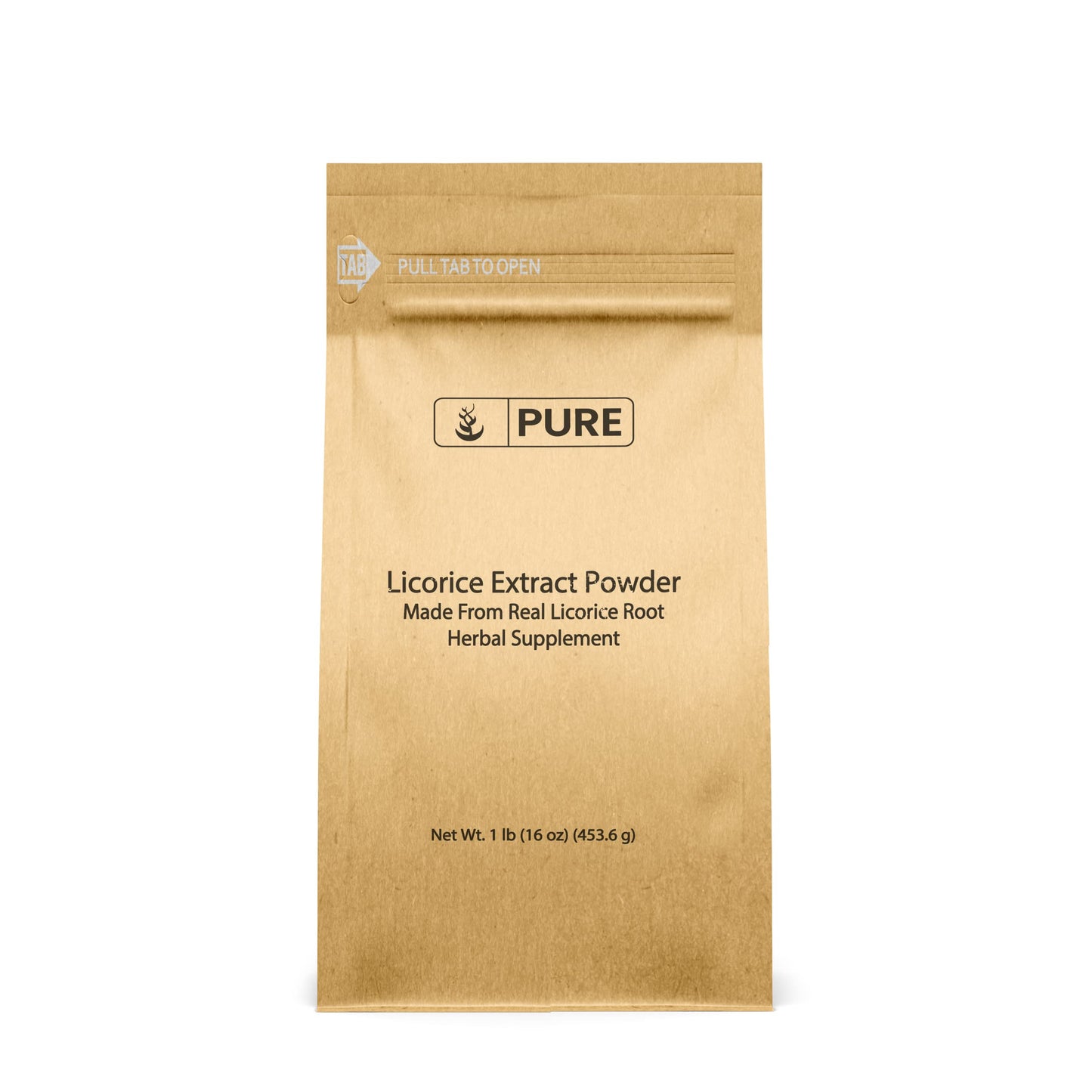 Pure Original Ingredients Licorice Extract Powder (1lb) – Non-GMO, Gluten-Free | Mulethi