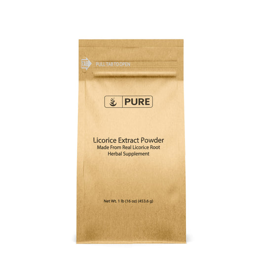 Pure Original Ingredients Licorice Extract Powder (1lb) – Non-GMO, Gluten-Free | Mulethi BritishVita | Premium UK Vitamins & Wellness Supplements