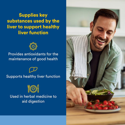 Natural Factors Liver Health Formula – Liver Support with Licorice, Turmeric & Schisandra (60 capsules)