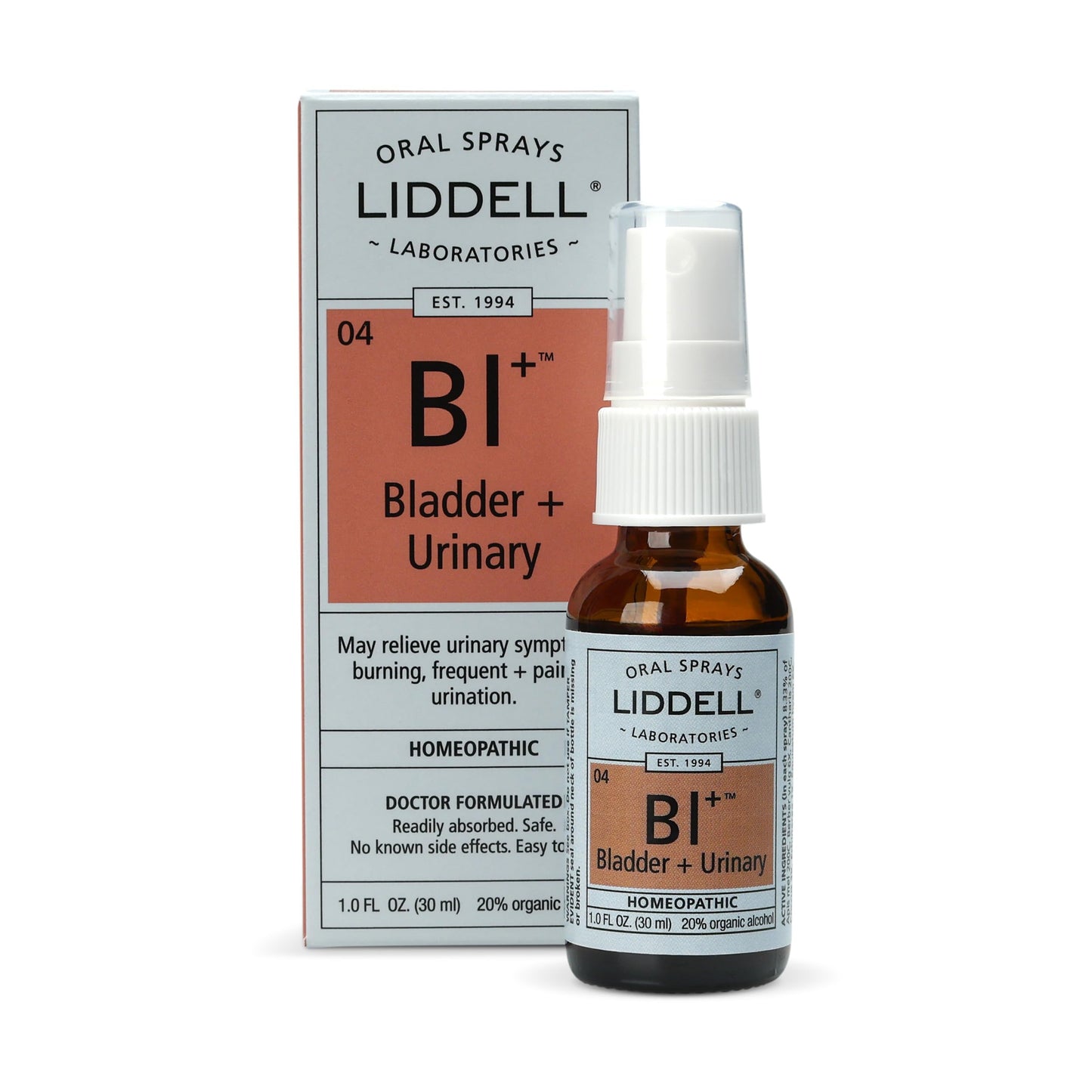 Liddell Homeopathic Bladder & Urinary Spray – 1 fl oz | Natural Relief