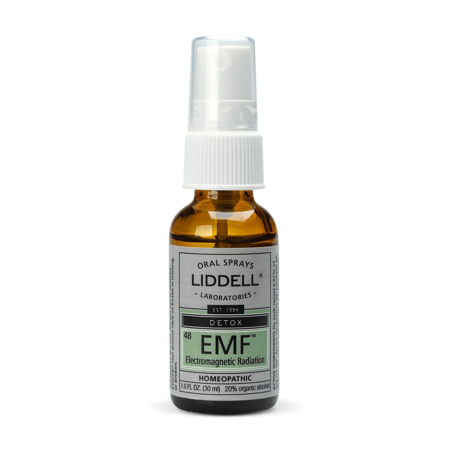 Liddell Homeopathic Anti-Tox EMF Relief Spray - 1 oz (Pack of 2) | Made in USA