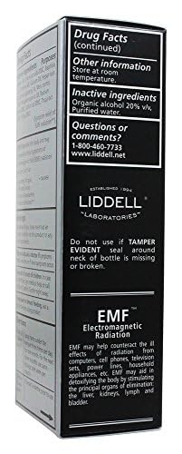 Liddell Homeopathic Anti-Tox EMF Relief Spray - 1 oz (Pack of 2) | Made in USA