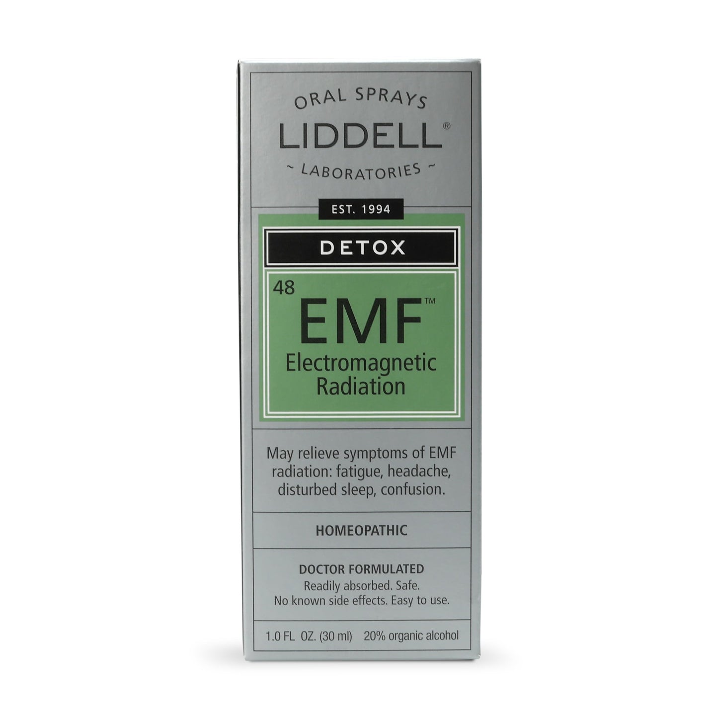 Liddell Homeopathic Anti-Tox EMF Radiation Spray - 1 Ounce