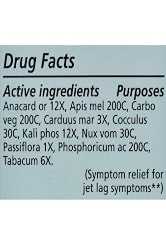 Liddell Homeopathic Jet Lag Remedy - 1 fl oz (Pack of 2) | Natural Relief