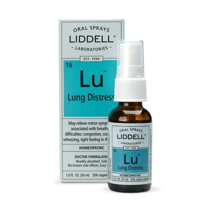 Liddell Lung Distress - Natural Homeopathic Spray for Lung Support