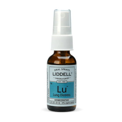 Liddell Lung Distress - Natural Homeopathic Spray for Lung Support
