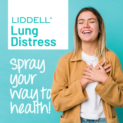 Liddell Lung Distress - Natural Homeopathic Spray for Lung Support