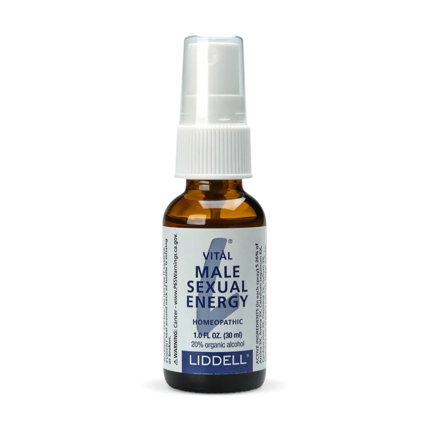 Liddell Homeopathic Vital Male Sexual Energy - 1fl oz (Pack of 2)