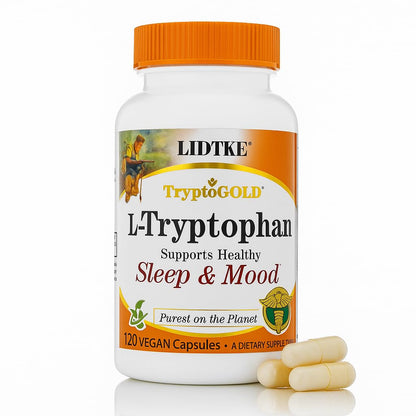 Lidtke Technologies L-Tryptophan Capsules – 120 Count