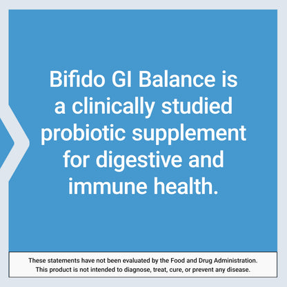 Life Extension Bifido GI Balance – Probiotic with BB536® (2 Billion CFU) | Gluten-Free, Non-GMO, Vegetarian | 60 Capsules