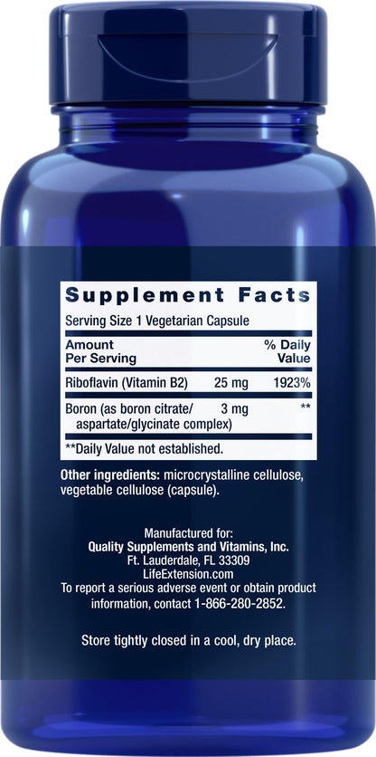 Life Extension Boron 3 mg 180 Caps – Pack of 2 | Bone Health & Immune Support