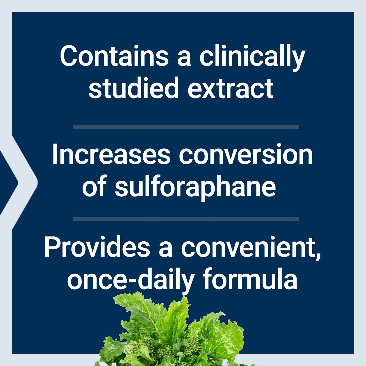 Life Extension Optimized Broccoli with Myrosinase – Once-Daily, Non-GMO