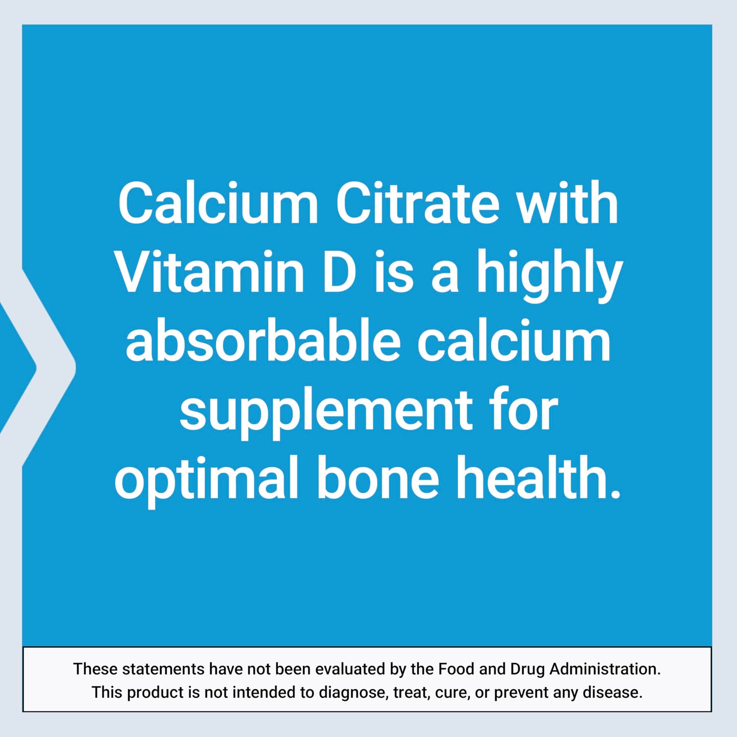 Life Extension Calcium Citrate with Vitamin D – Bone Health (Gluten-Free, Non-GMO)