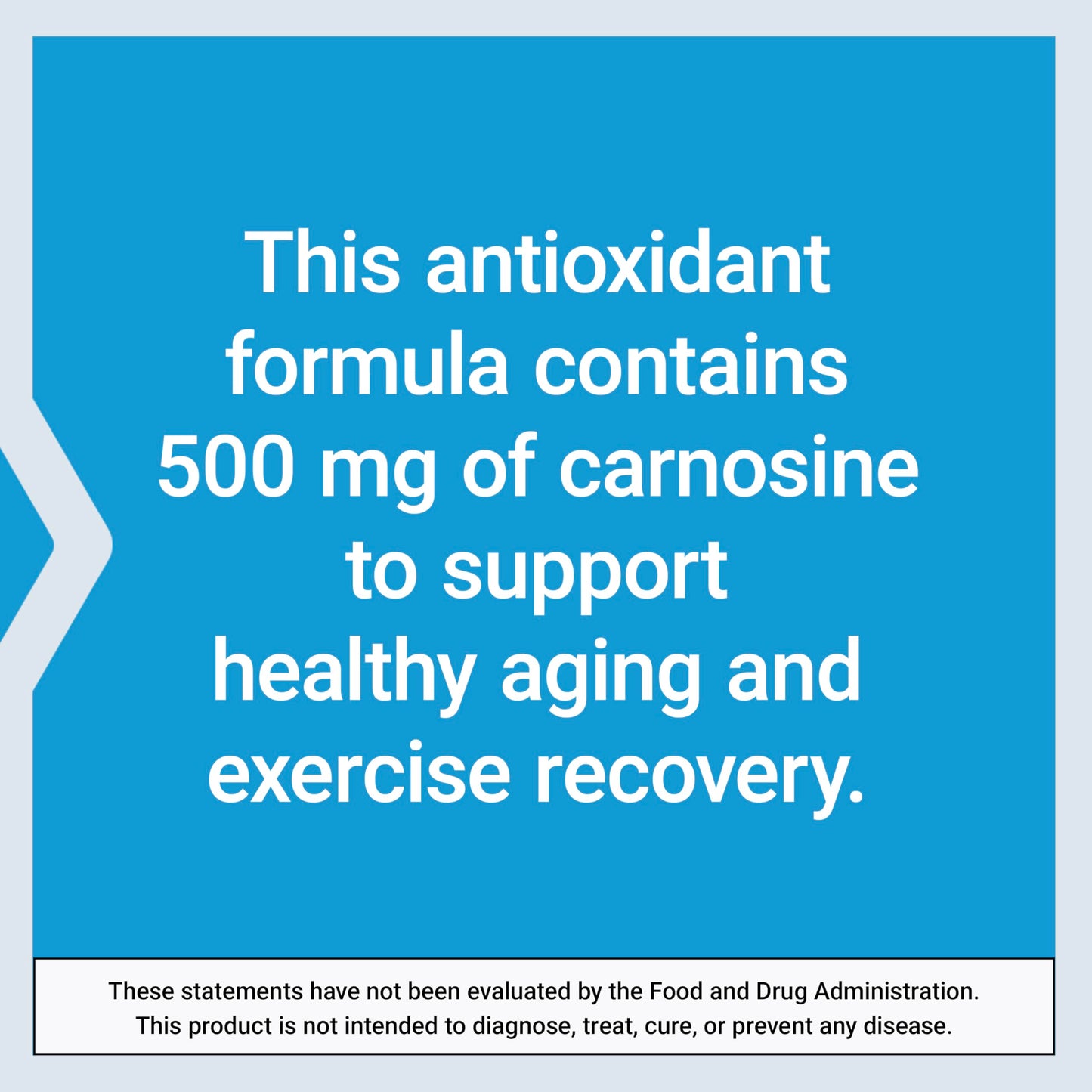 Life Extension Carnosine – Healthy Aging, Exercise Recovery | 60 Vegetarian Capsules