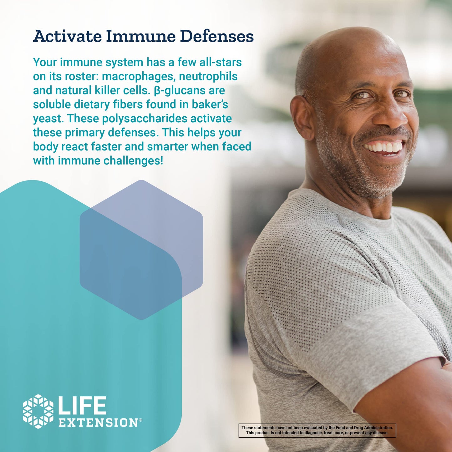 Life Extension Mushroom Immune with Beta Glucans – Immune Support Formula