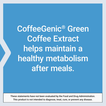 Life Extension CoffeeGenic Green Coffee Extract 50% Chlorogenic Acid — 90 Capsules