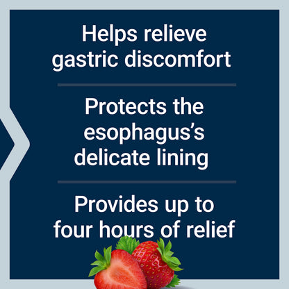 Life Extension Esophageal Guardian – Alginic Acid & Potassium Bicarbonate, 60 Vegetarian Chewable Tablets