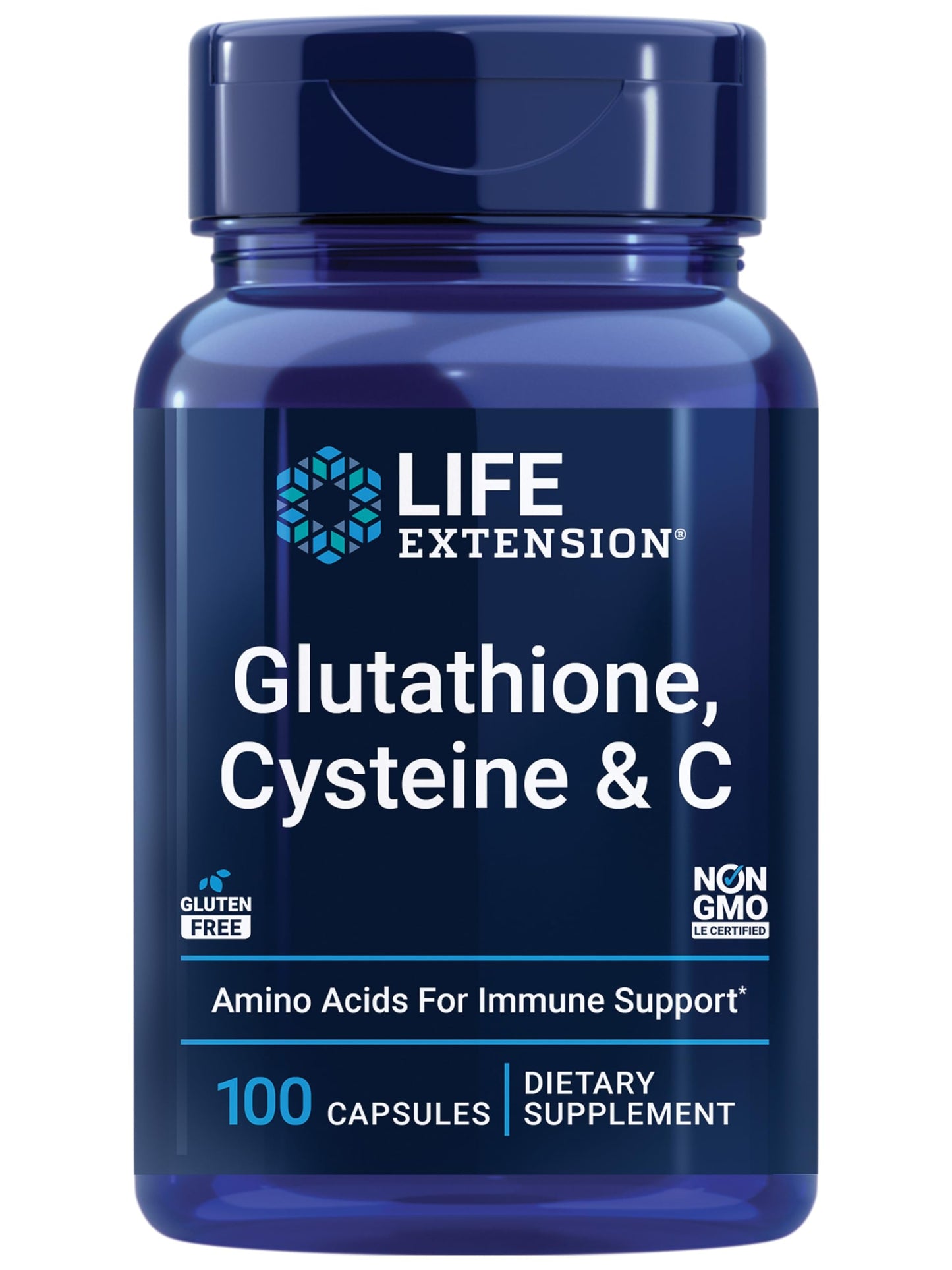 Life Extension Glutathione, Cysteine & C, 500 mg Vitamin C - Liver Health