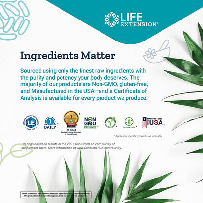 Life Extension Healthy Lungs – Lung Support with Boswellia, Bael & Saffron