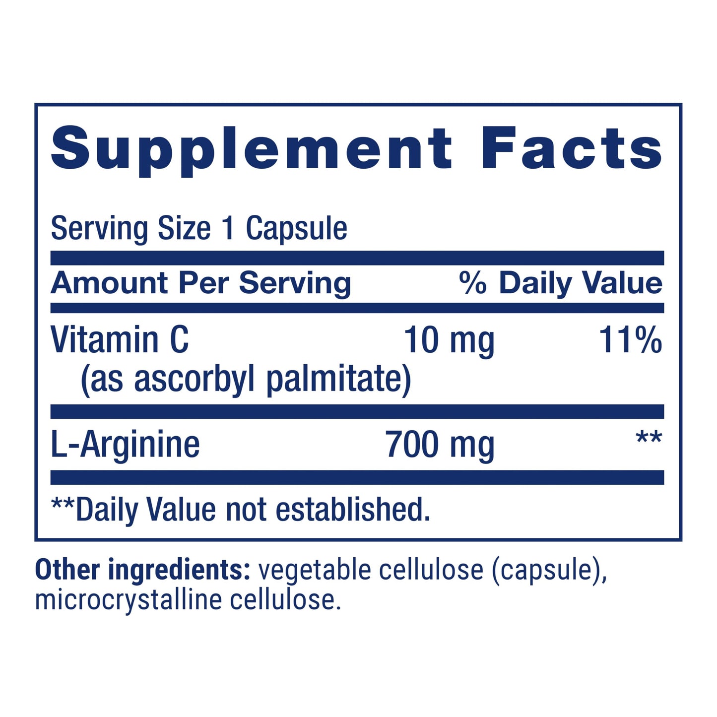 Life Extension L-Arginine Caps 700 mg – Arterial Health & Immune Support, 200 Capsules