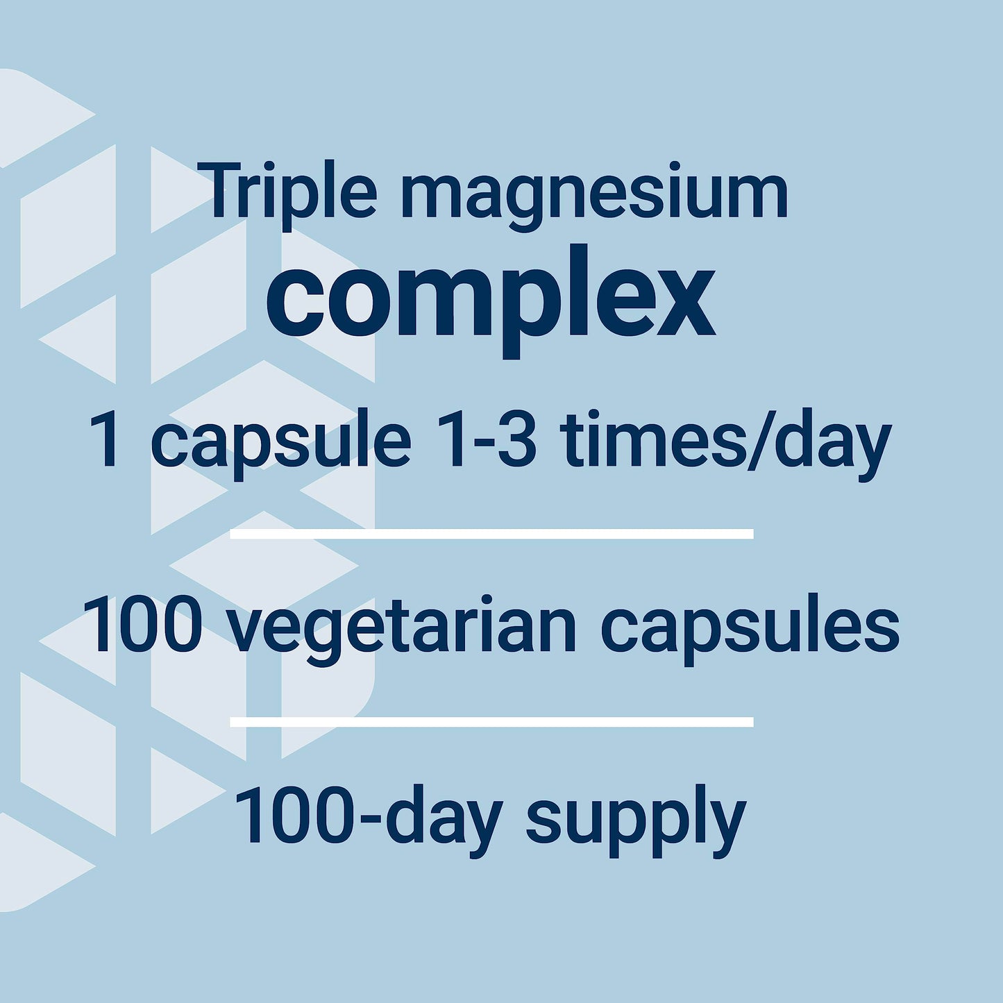 Life Extension Magnesium Caps 500 mg – Mg Oxide/Citrate/Succinate – 2x100 Veg Caps