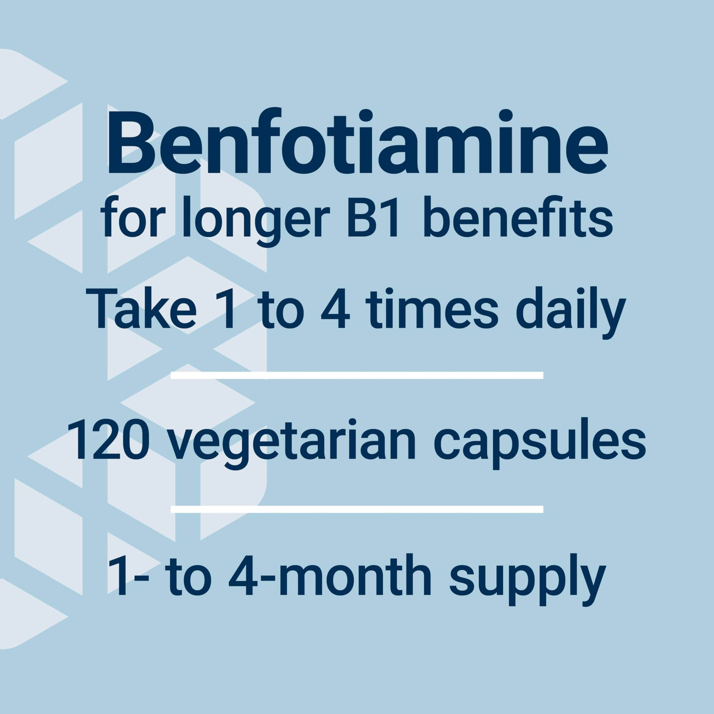 Life Extension Mega Benfotiamine 250 mg | Fat-Soluble Vitamin B1, 120 Capsules
