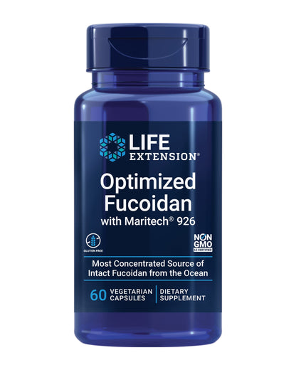 Life Extension Optimized Fucoidan with Maritech® 926 – Immune Support, 60 Vegetarian Capsules