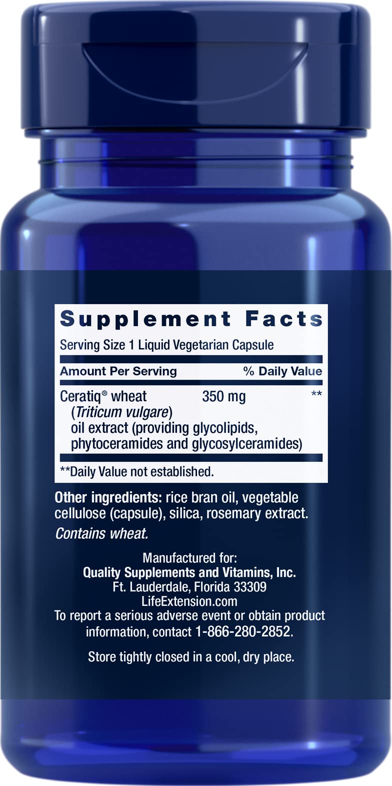Life Extension Skin Restoring Ceramides – 3-Pack, 30 Liquid Vegetarian Capsules