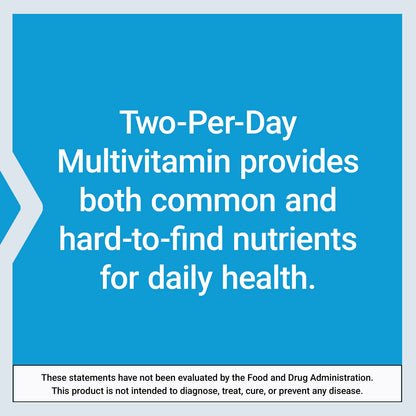 Life Extension Two-Per-Day Multivitamin – 120 Capsules, Non-GMO, Gluten-Free, Two-Month Supply