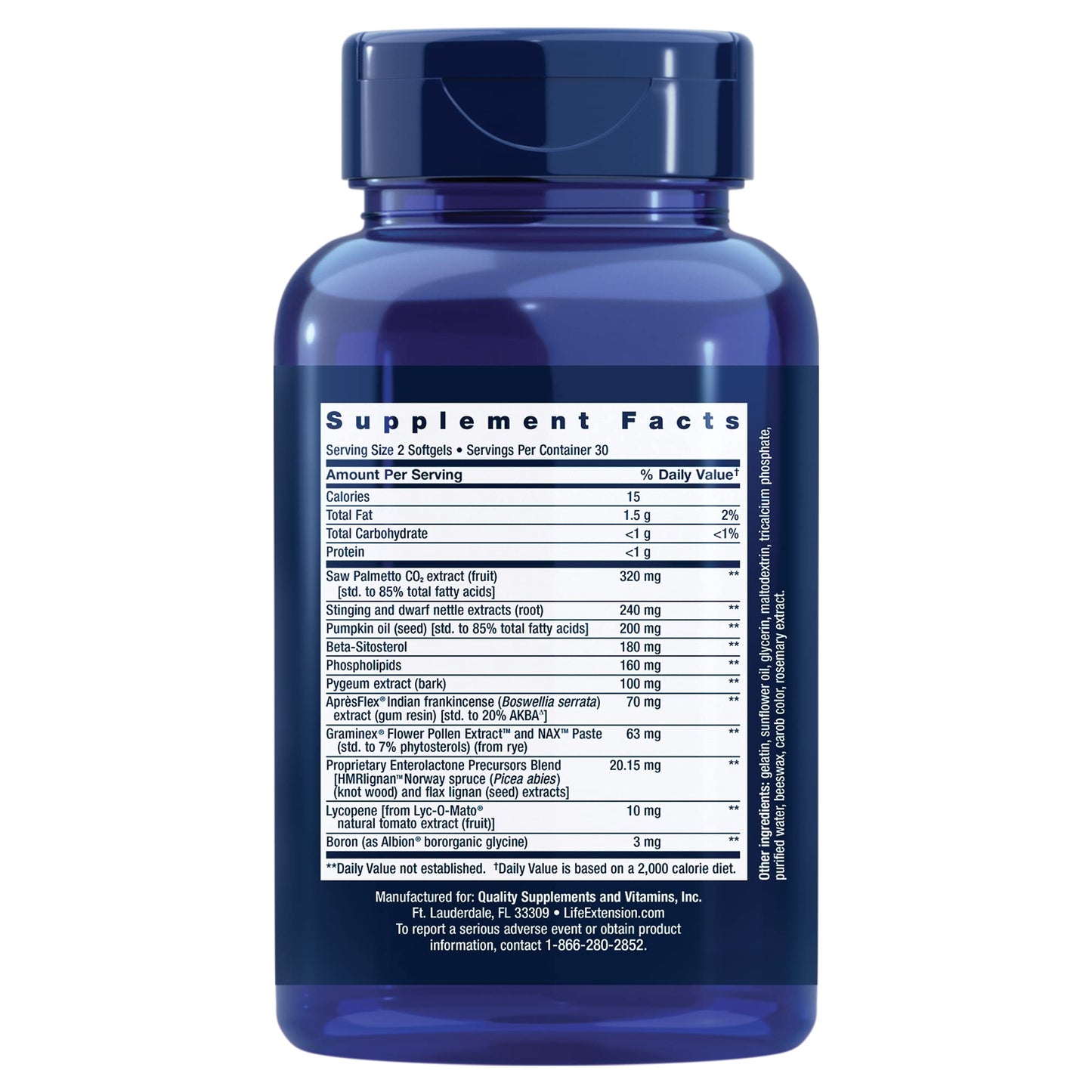 Life Extension Ultra Prostate Formula – Prostate Health for Men