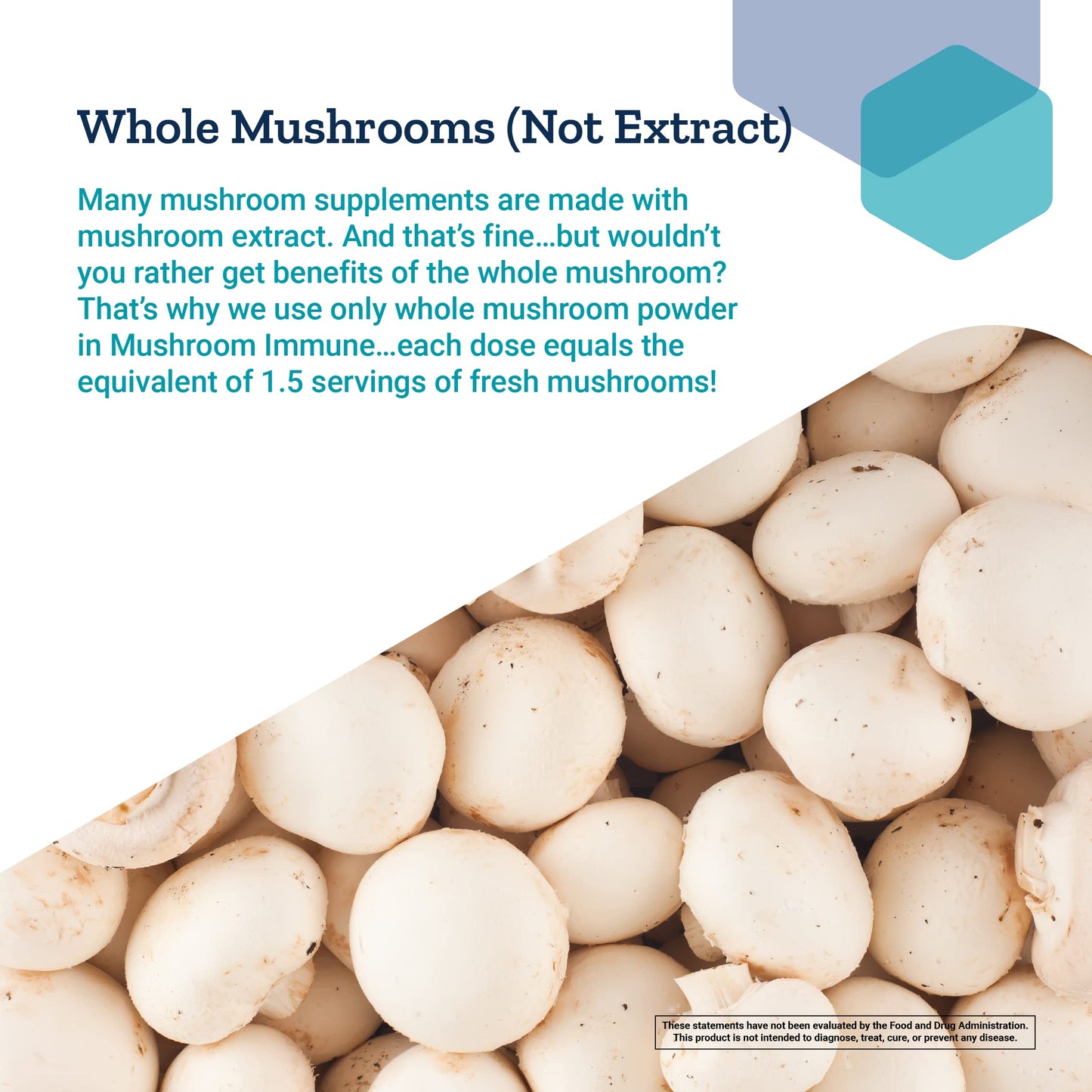 Life Extension Mushroom Immune with Beta Glucans – Immune Support Formula