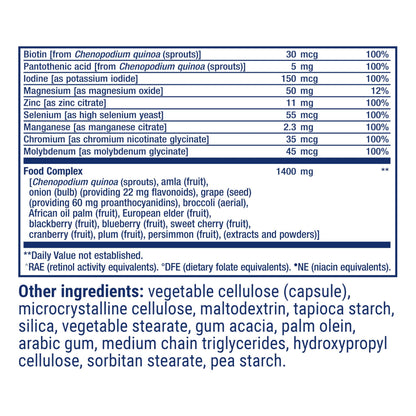 Life Extension Whole Food Multivitamin – Plant-Derived Vitamins, Gluten-Free, 90 Capsules