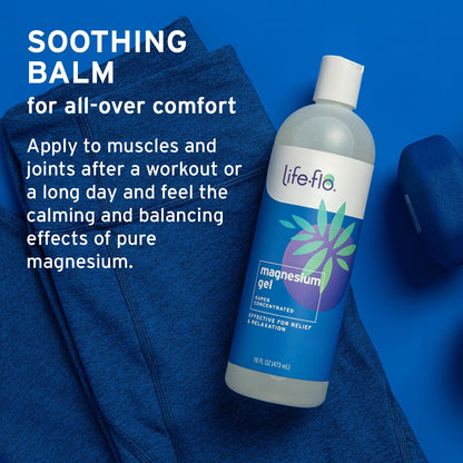 Life-flo Magnesium Gel – Zechstein Magnesium Chloride, 16 oz