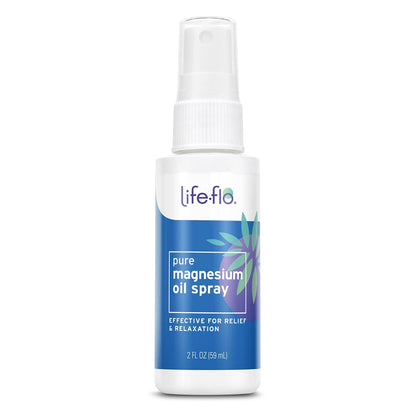 Life-flo Pure Magnesium Oil Spray – Zechstein Seabed Magnesium Chloride, 2oz