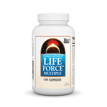 Source Naturals Life Force Multivitamin – High Potency Daily Multivitamin | Energy & Immune Support, 120 Capsules