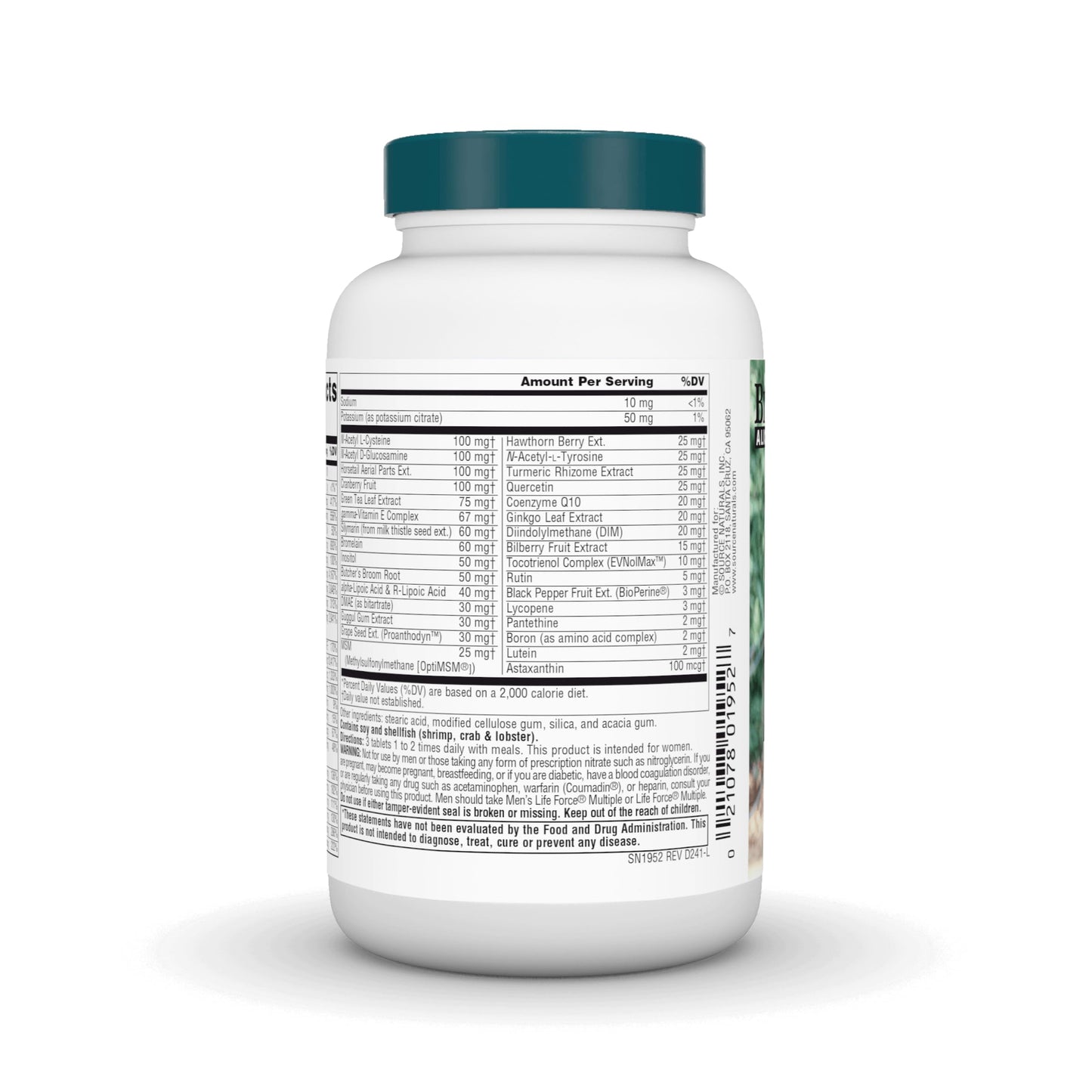 Source Naturals Women's Life Force Iron Free Multivitamin - 90 Tablets