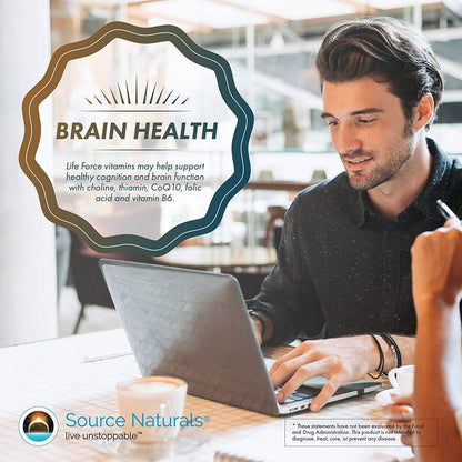 Source Naturals Life Force Multiple No Iron – Energy Activator (90 tablets)