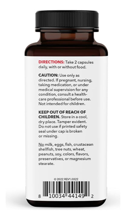 LifeSeasons NAC – N-Acetyl Cysteine for Brain, Liver, Heart & Immunity | 60 Caps