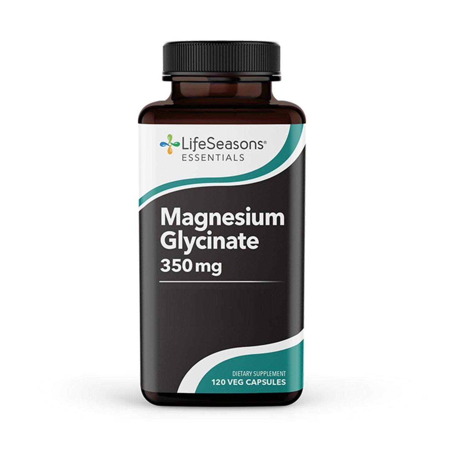 LifeSeasons Magnesium Glycinate 350mg – Stress Relief, Sleep & Heart Health | 120 Capsules