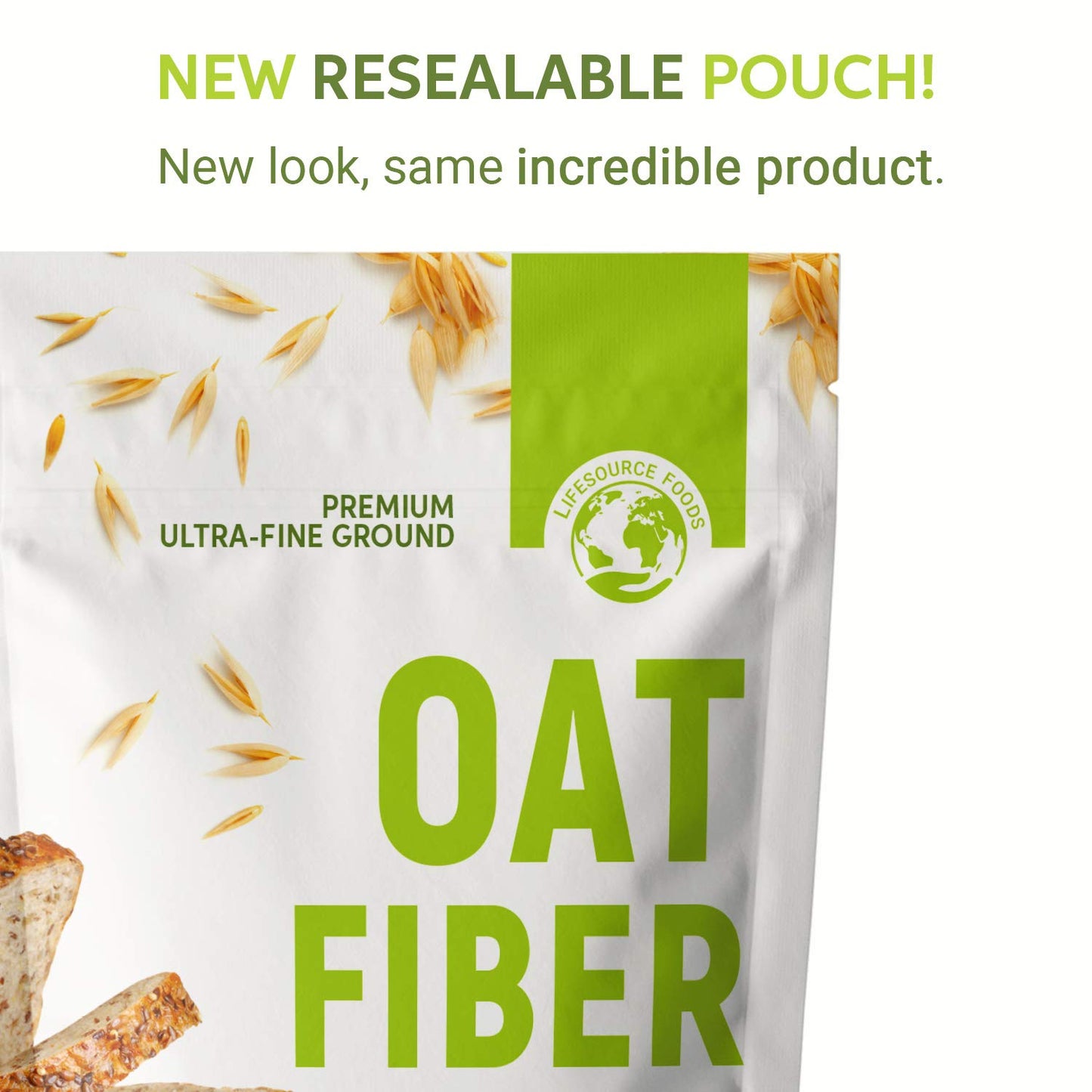 LifeSource Oat Fiber 500 (1 lb) – Keto, Zero-Carb, Gluten-Free